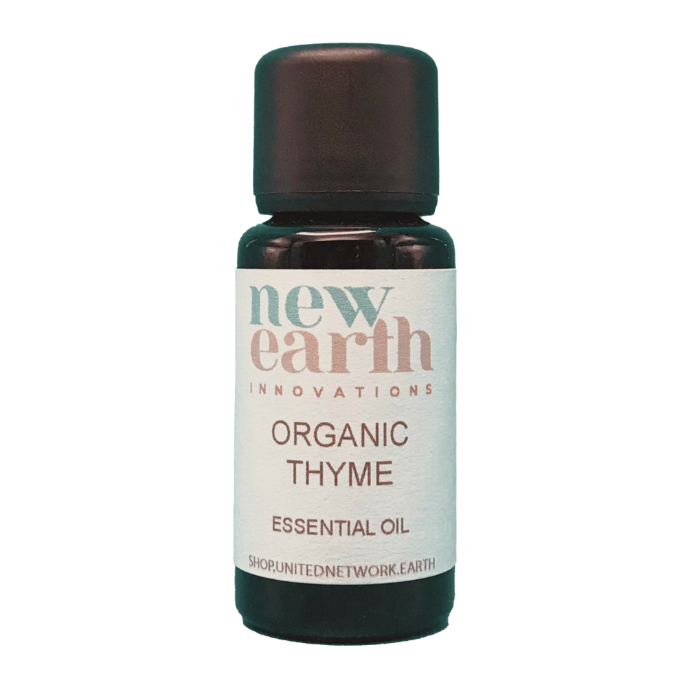 Essential Oil Organic Thyme - 15ml Euro Dropper Bottle